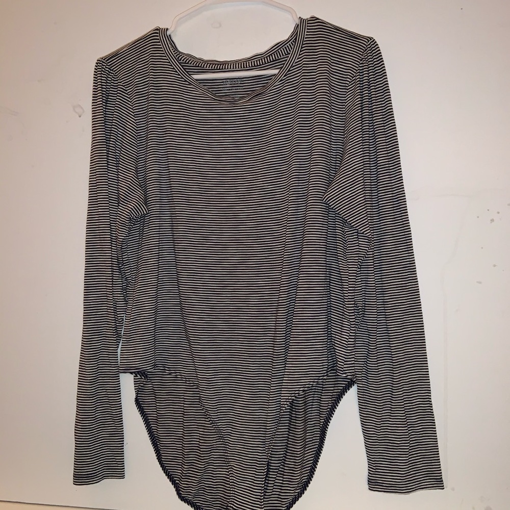 AERIE STRIPPED BODYSUIT